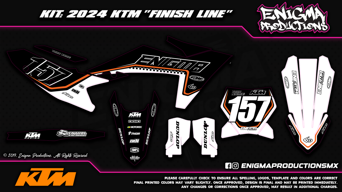 2024 KTM FINISH LINE