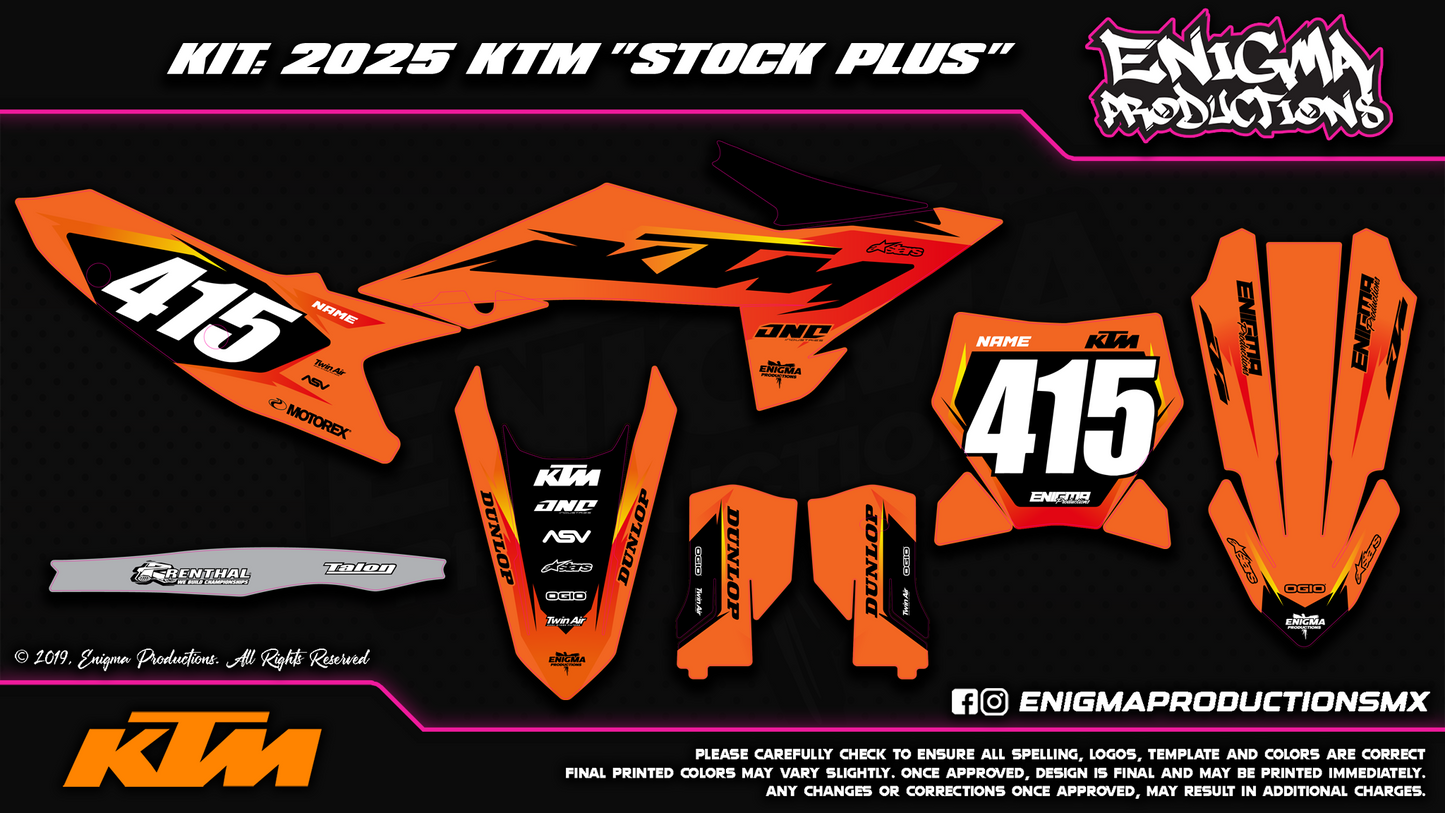 2025 KTM STOCK PLUS