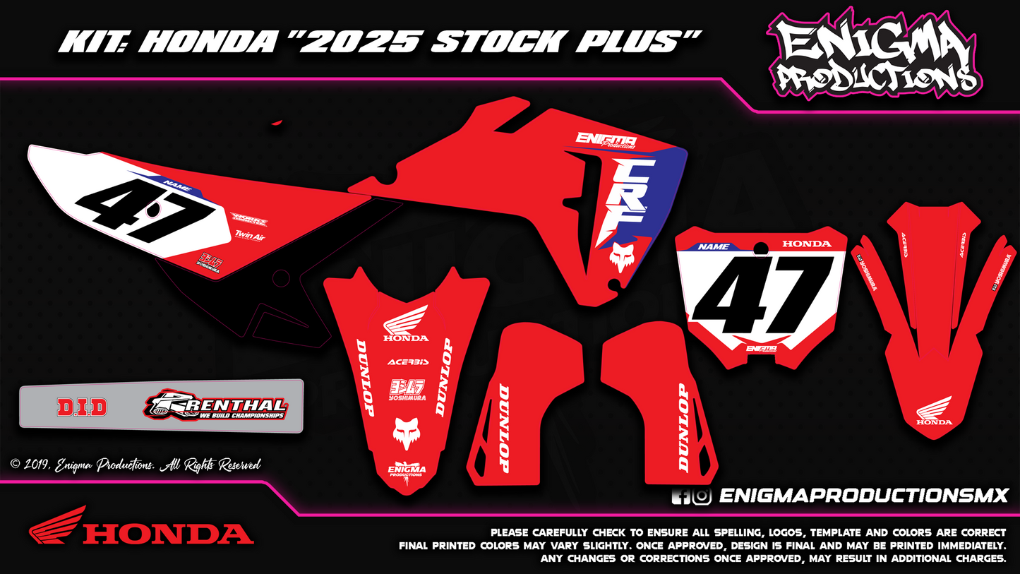 2025 HONDA STOCK PLUS